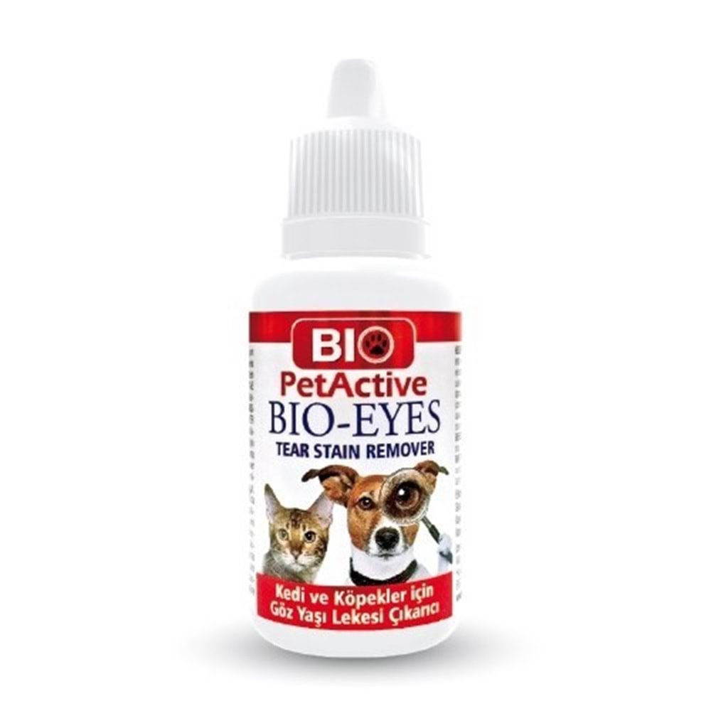 Pet Active Bio Eyes Kedi Ve Köpek Göz Yaşı Leke Çıkarıcı 50 Ml