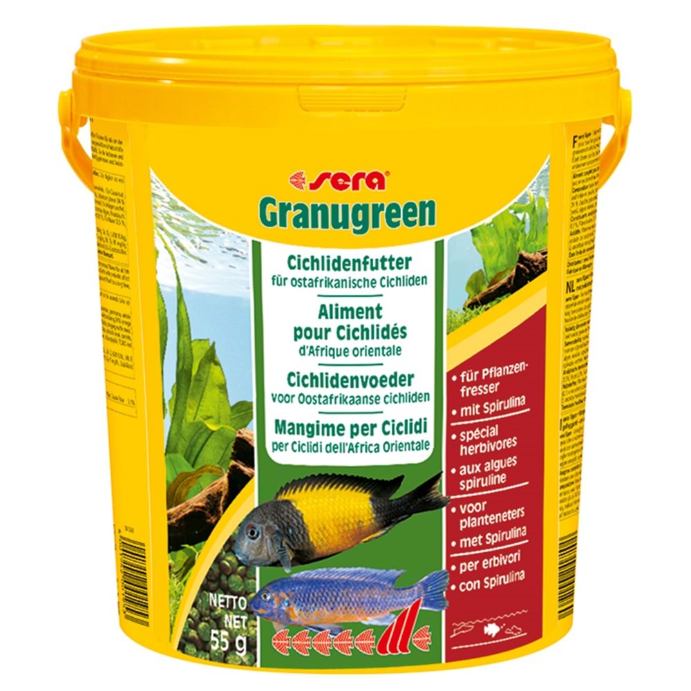 Sera Granugreen Nature- 10 Lt (5,4 Kg)