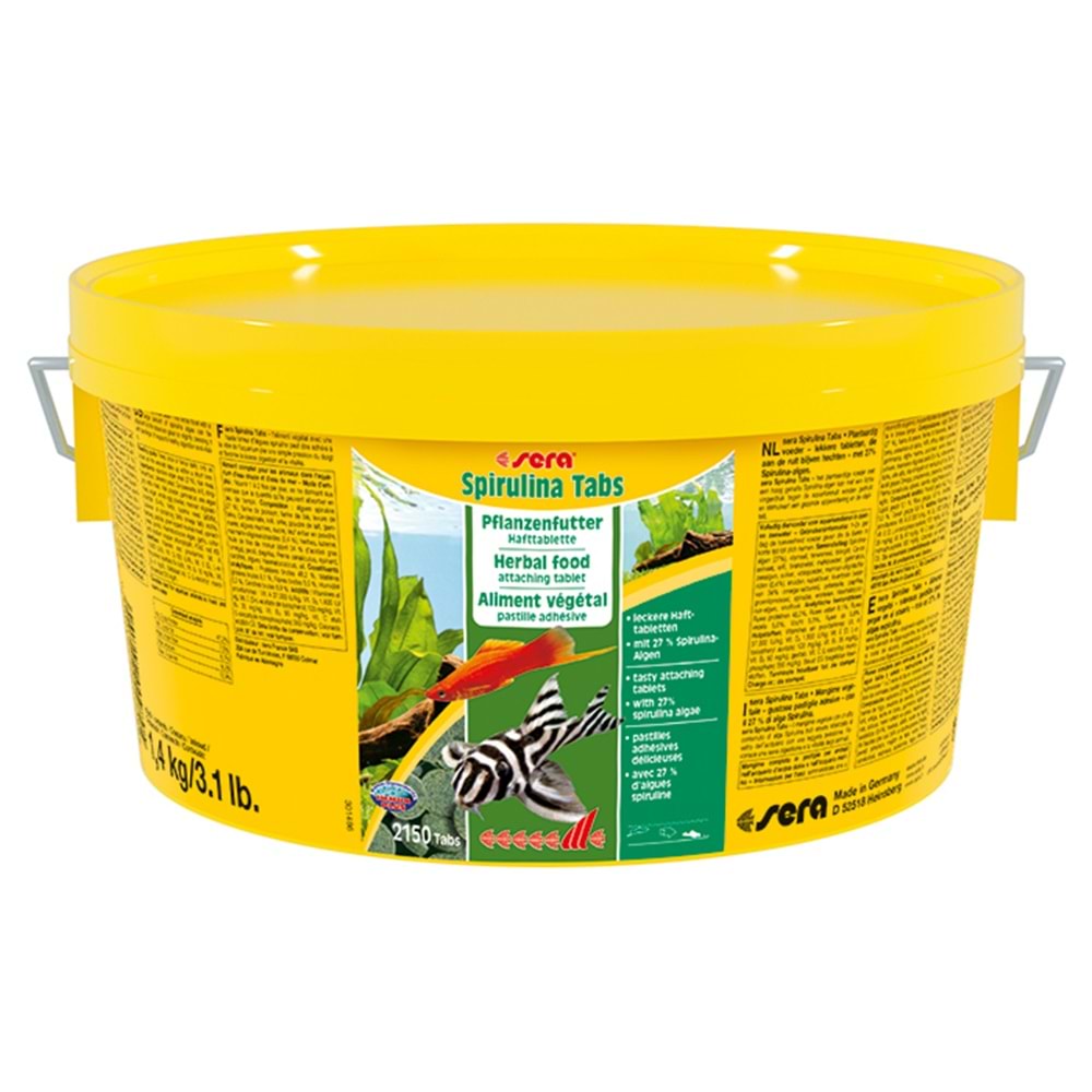 Sera Spirulina Nature - 2200 Ml (2150 Tablet)