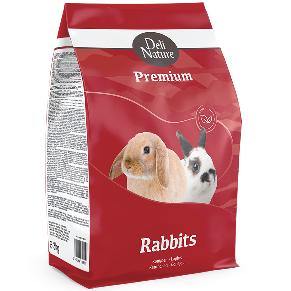 29221 DELİ NATURE PREMİUM RABBİTS TAVŞAN YEMİ 800GR 10LU
