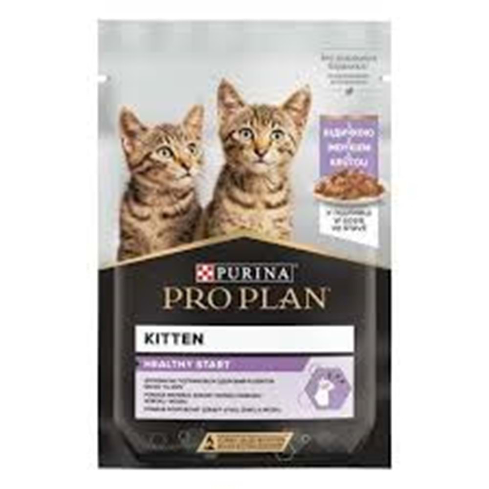 PRO PLAN KEDİ POUCH KİTTEN HİNDİ MP. 4 10*85 GR