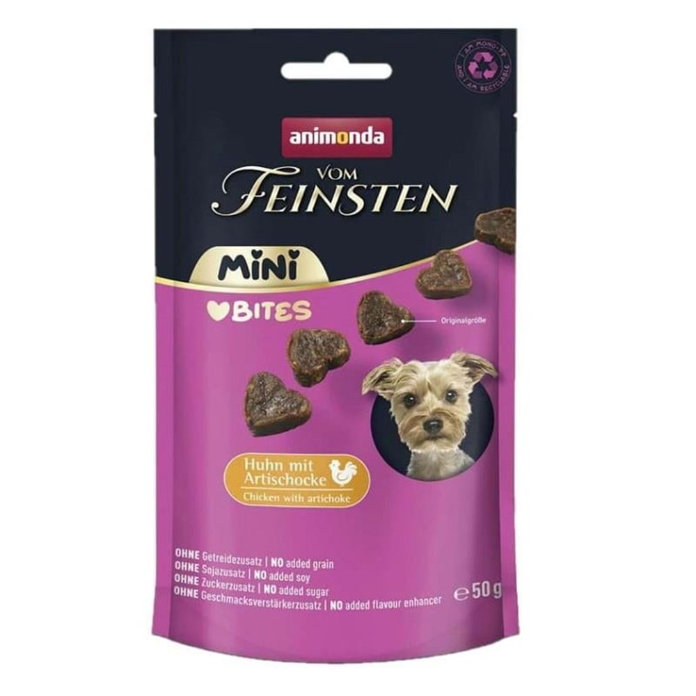 Animonda Vom Feinsten Tavuk Etli Yetişkin Mini Irk Köpek Ödül Maması 50g