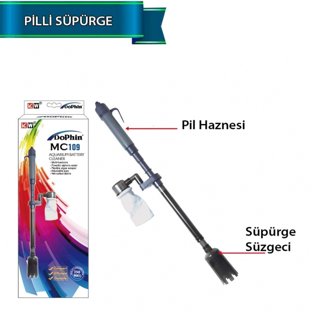 DOPHİN PİLLİ SÜPÜRGE