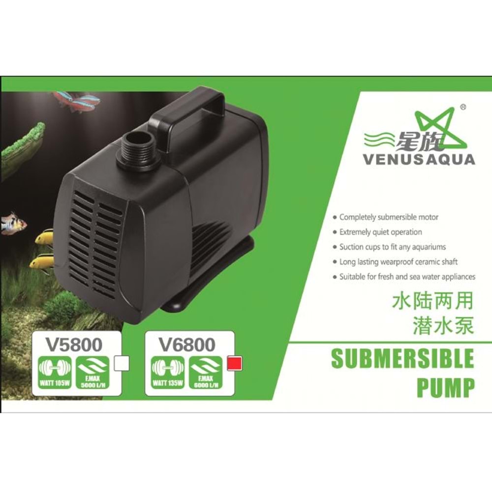 V-6800 Venus Aqua Kafa Motoru 6000lt