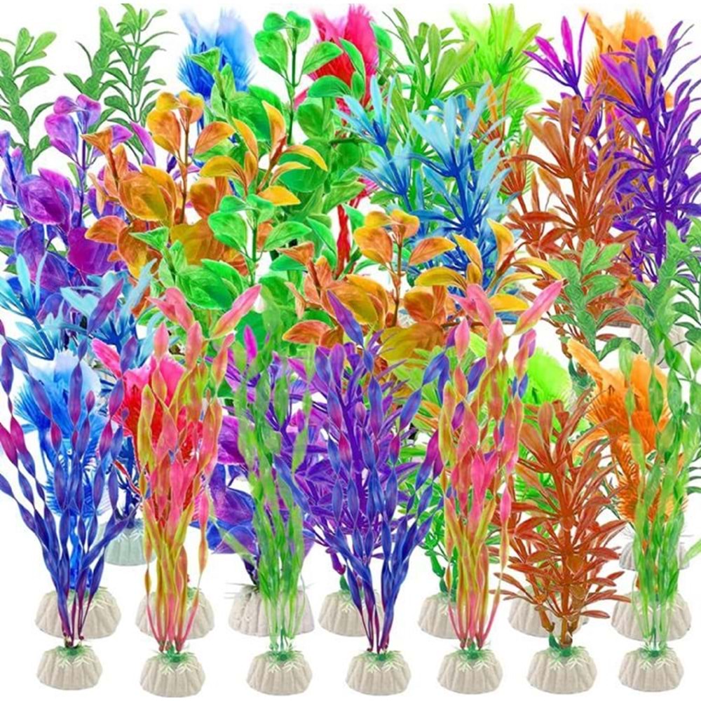 1300X PLASTİK BİTKİ 30cm 10'LU