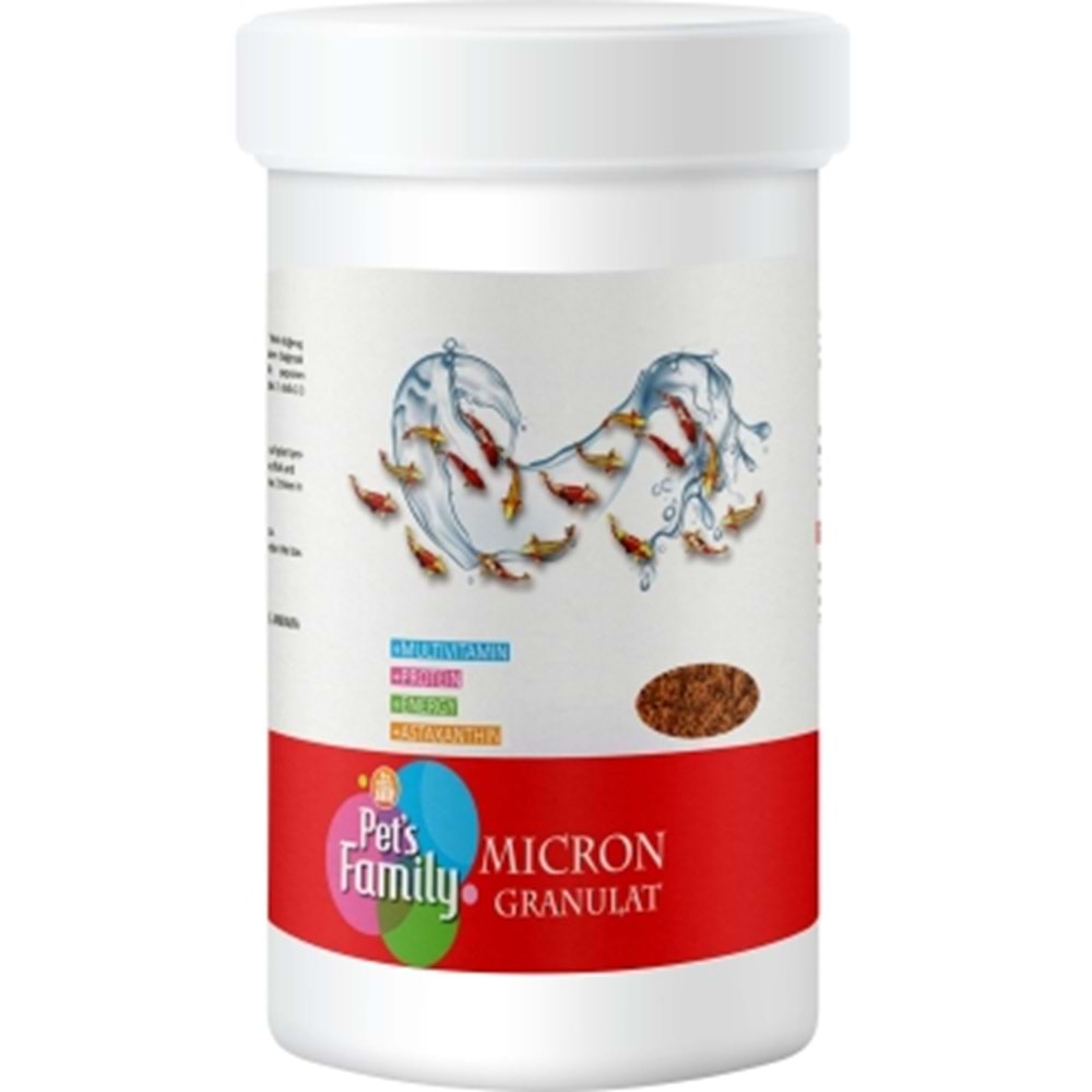 PETS FAMİLY MICRON GRANULAT 100ML/50g