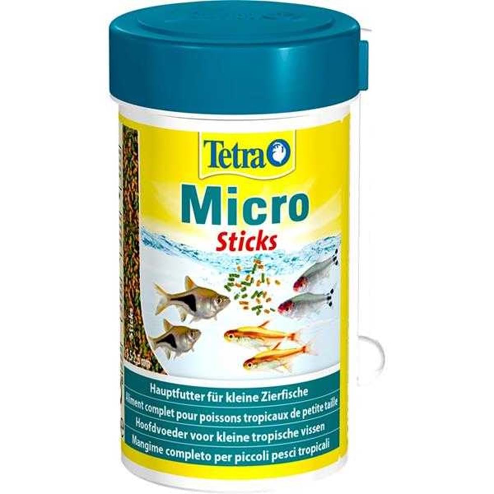 Tetra Micro Sticks Çubuk Mikro Tropikal Balık Yemi - 100ML