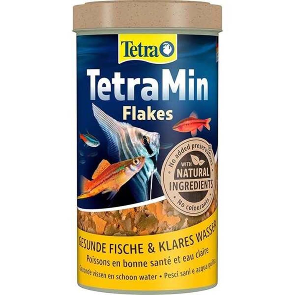Tetra Tetramin Flakes Tropikal Pul Balık Yemi - 1LT