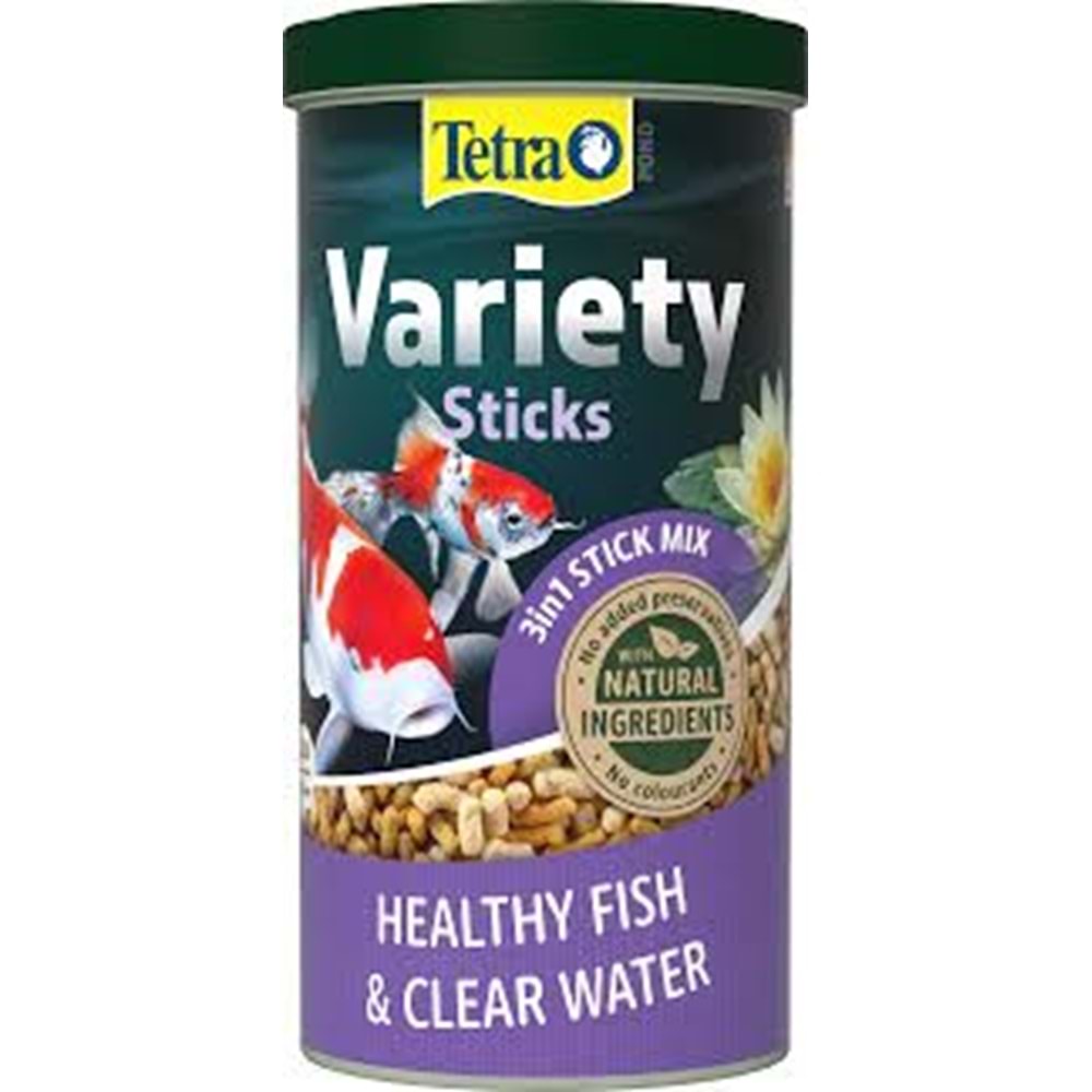 Tetra Pond Variety Sticks Çubuk Havuz Balıkları Yemi - 1LT