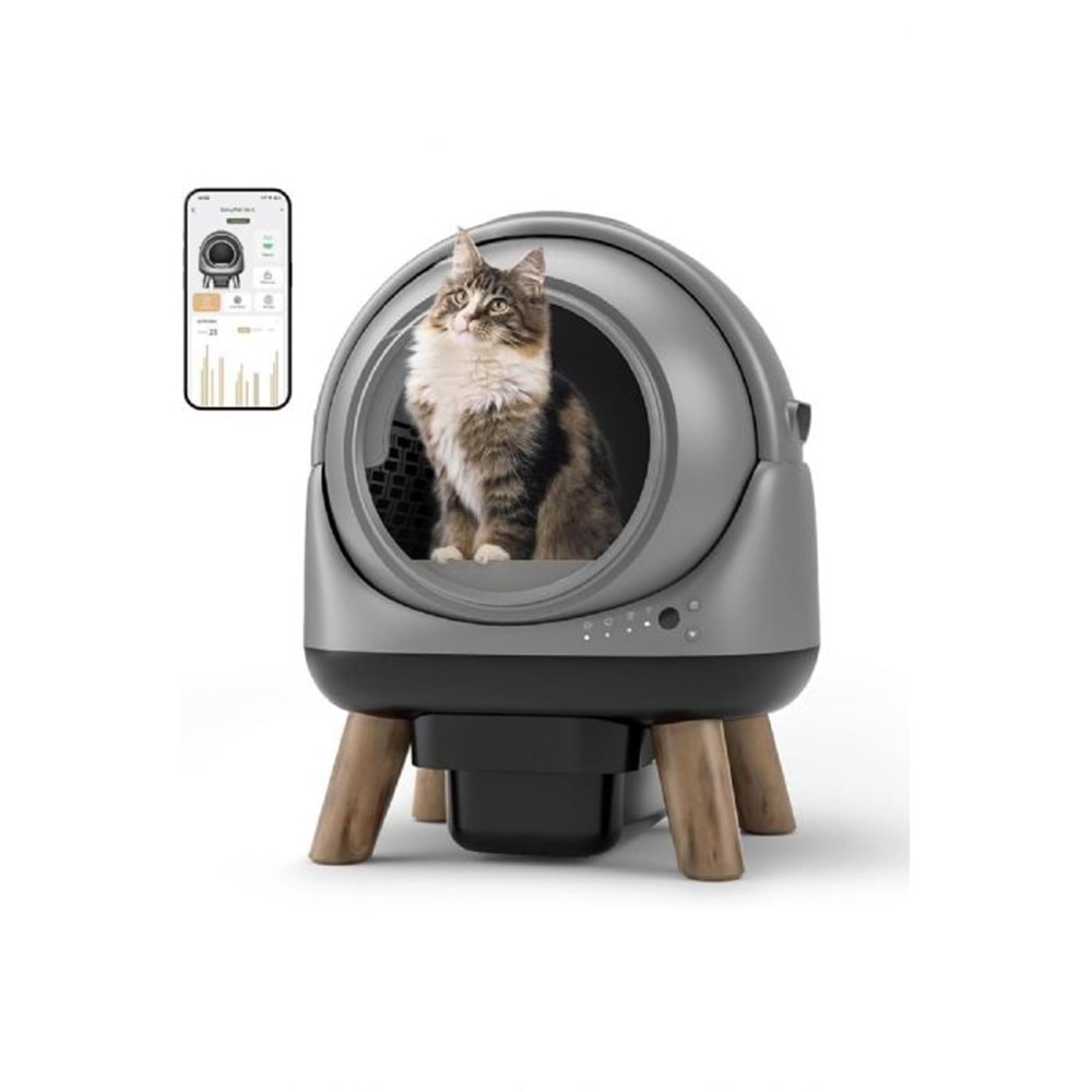 ELSPET OTAMATİK AKILLI KEDİ TUVALETİ