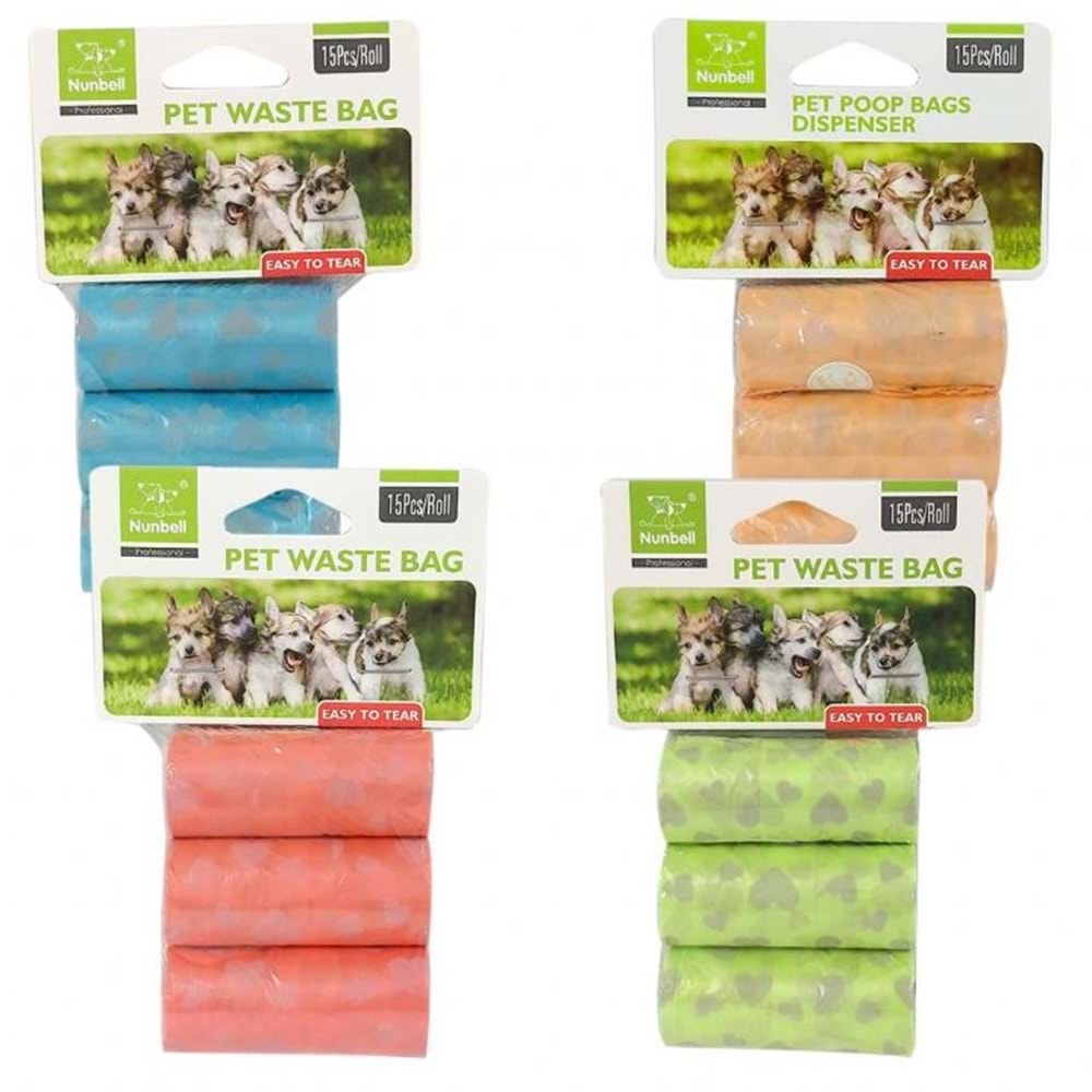 NUNBELL DIŞKI TORBASI 3'LÜ