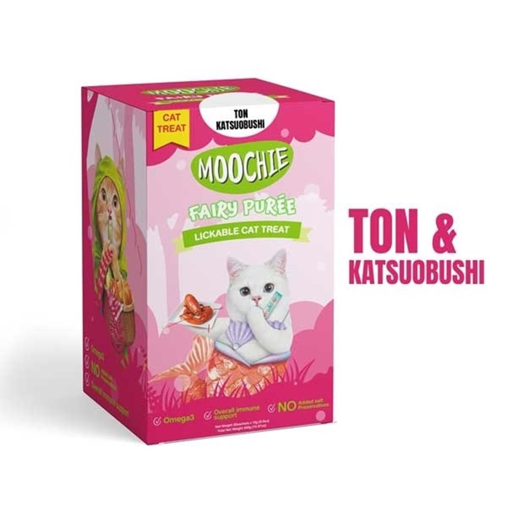 Moochie Sıvı Kedi Ödülü Ton- Katsuobushi 30*15gr