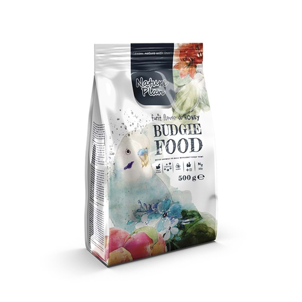 Nature Plan 500Gr Meyve Aromalı+ Ballı Muhabbet Yemi(18)