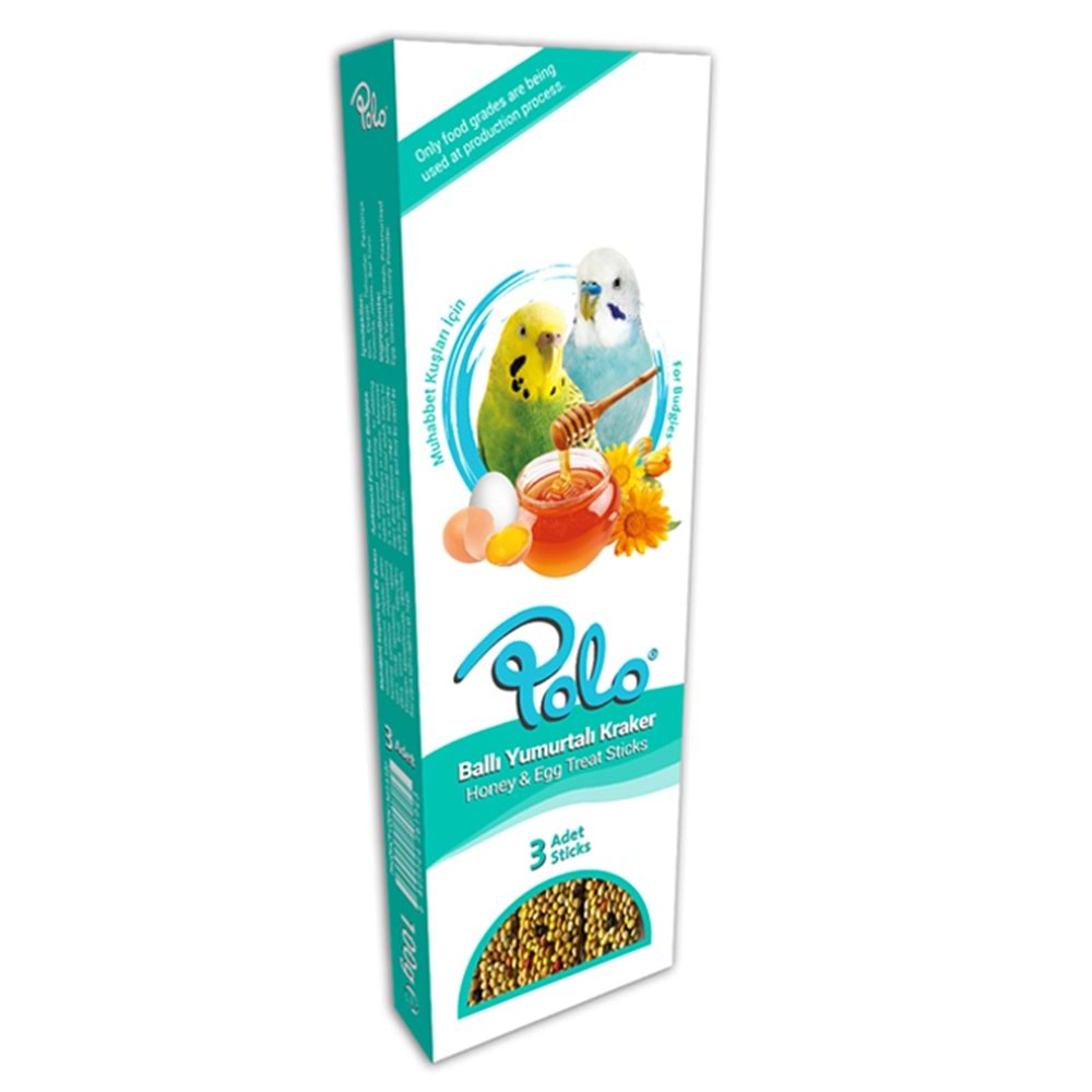 Polo Ballı Yumurtalı Muhabbet Krakeri 3 Lü (12Pkt-7