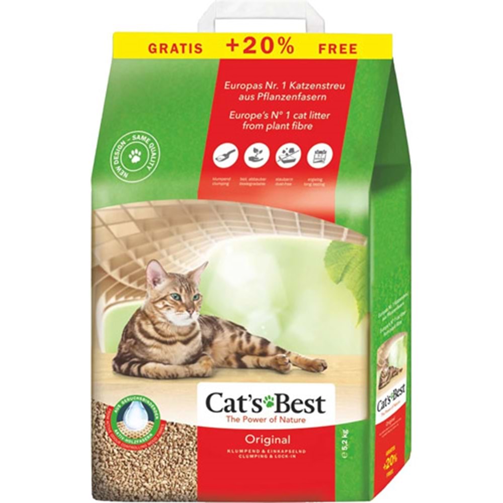 5150005 Cats Best original 10+2 L 5,2kg