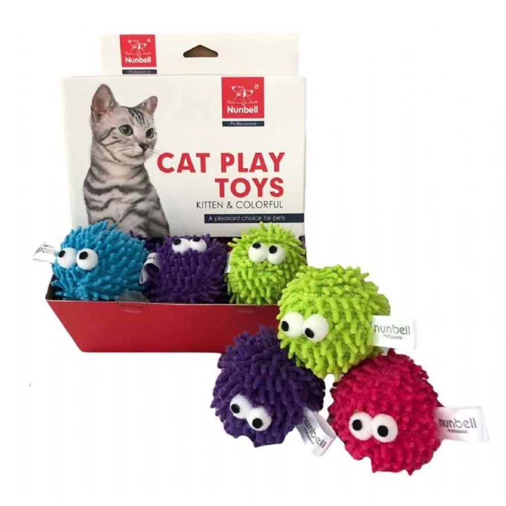 NUNBELL KEDİ OYUN.SEVİMLİ CANAVAR 36'LI