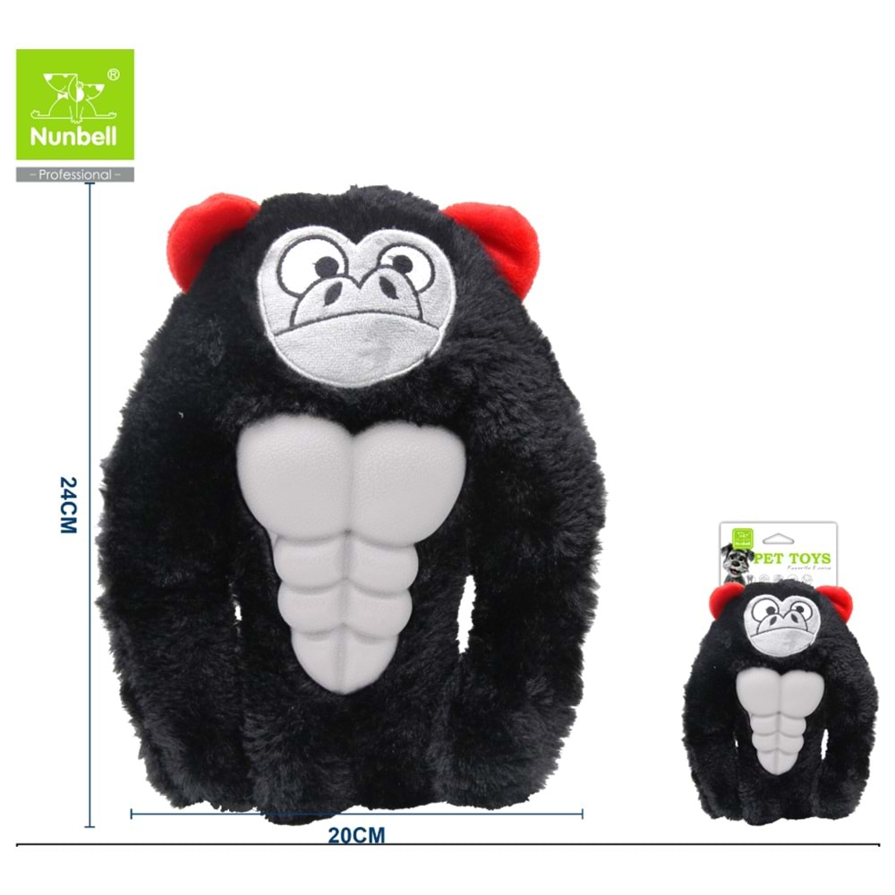 Nunbell Köpek Oyuncagı Peluş Goril