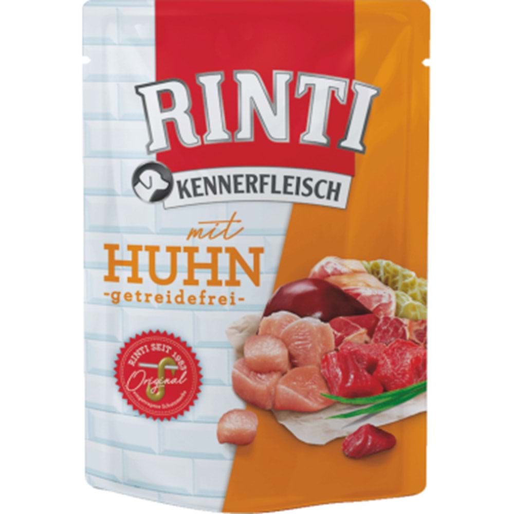 RINTI TAVUKLU POUCH KÖPEK MAMASI 400G