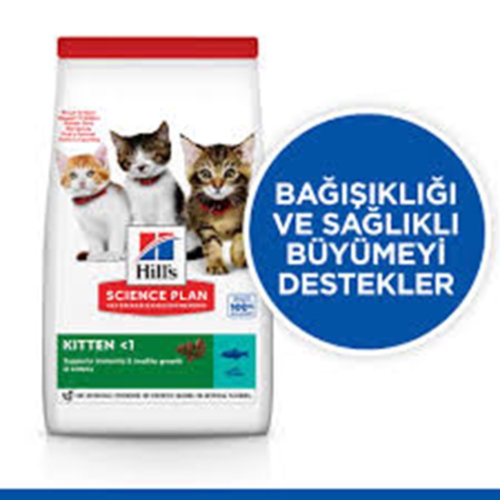 Hill's SP Tavuklu Yavru Kedi Maması 1.5KG + Hill's Püre Konserve
