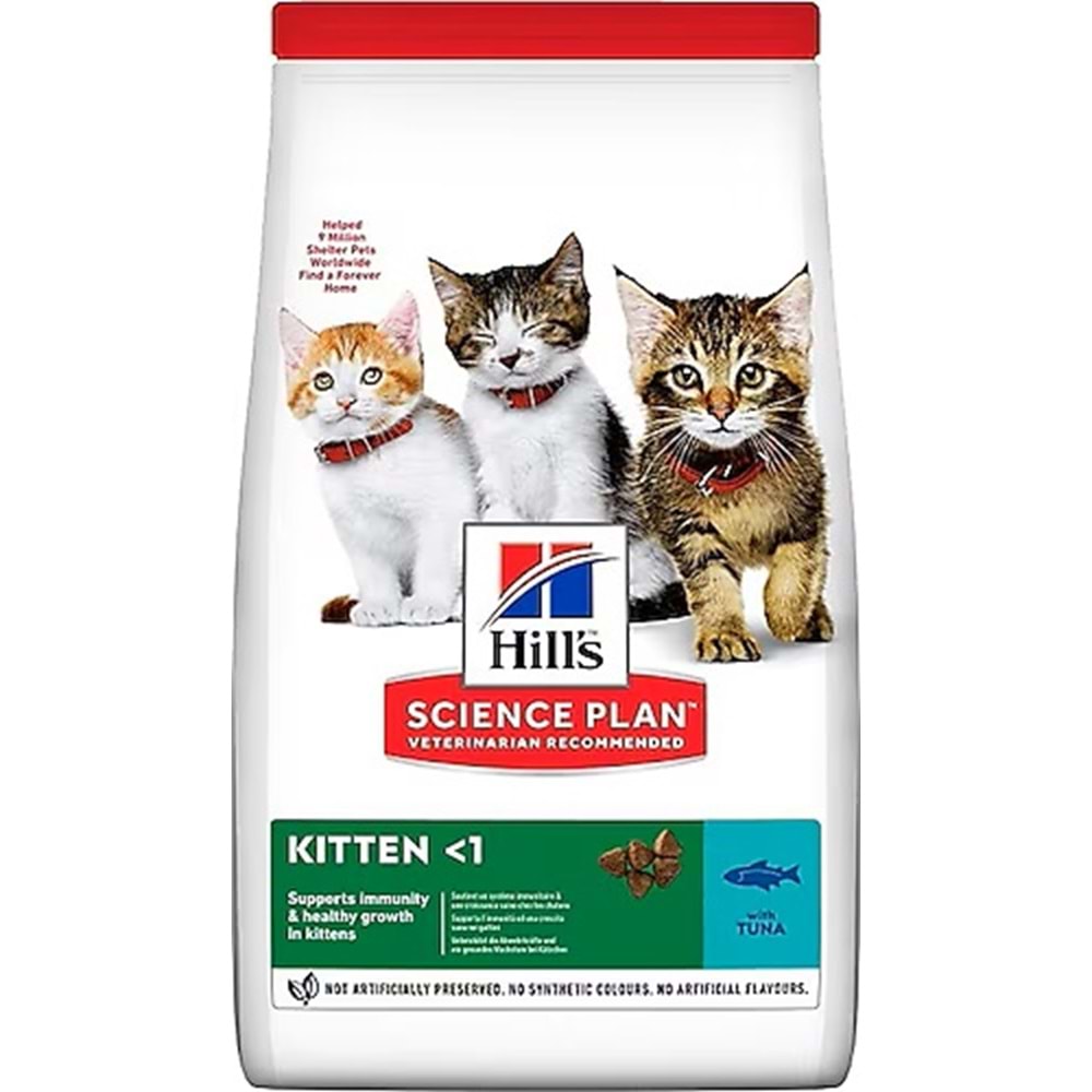Hill's SP Ton Balıklı Yavru Kedi Maması 1.5KG Avantajlı Başlangıç Paketi
