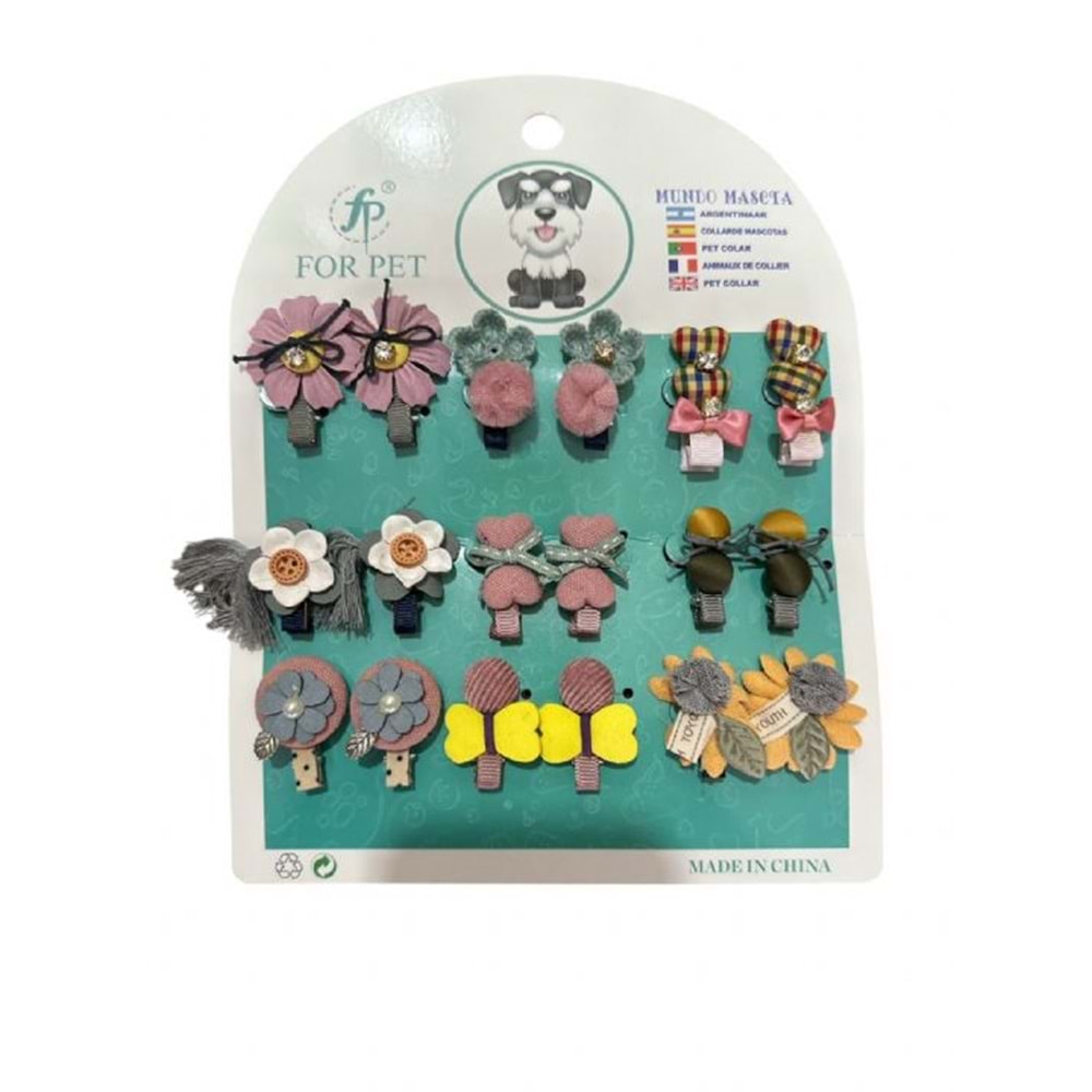 FOR PET KEDİ KÖPEK TOKA 18'Lİ