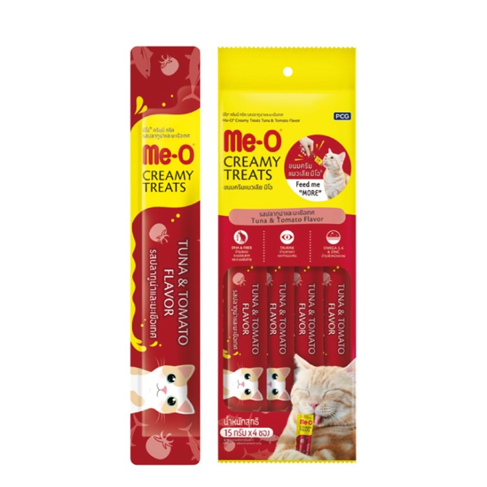 Me-O Krema-Ton Balığı&Domates 4x15 Gr