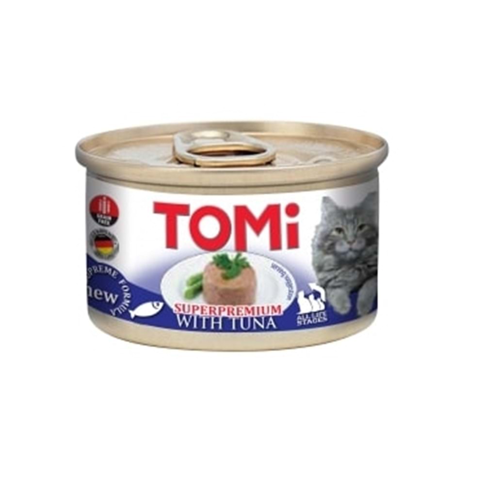TOMİ KEDİ TON BALIKLI YAŞ MAMA 85G