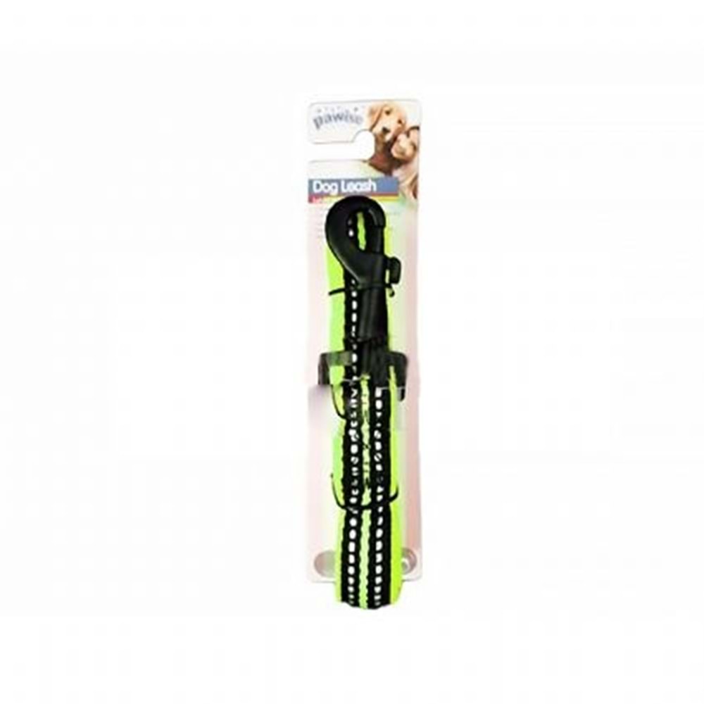 Pawise Reflektörlü Köpek Tasma Yeşil 15mm 30-45Cm
