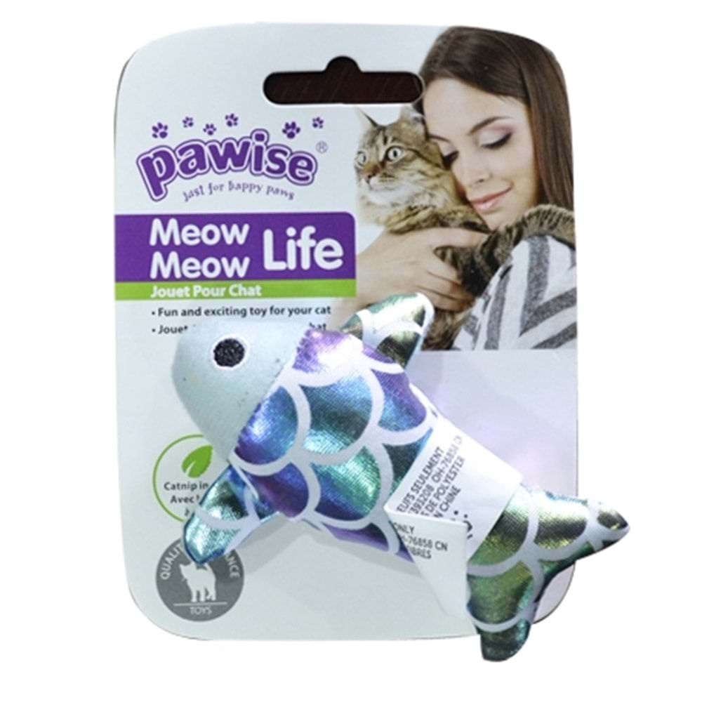 Pawise Kedi Oyuncağı Fishing Life Balık