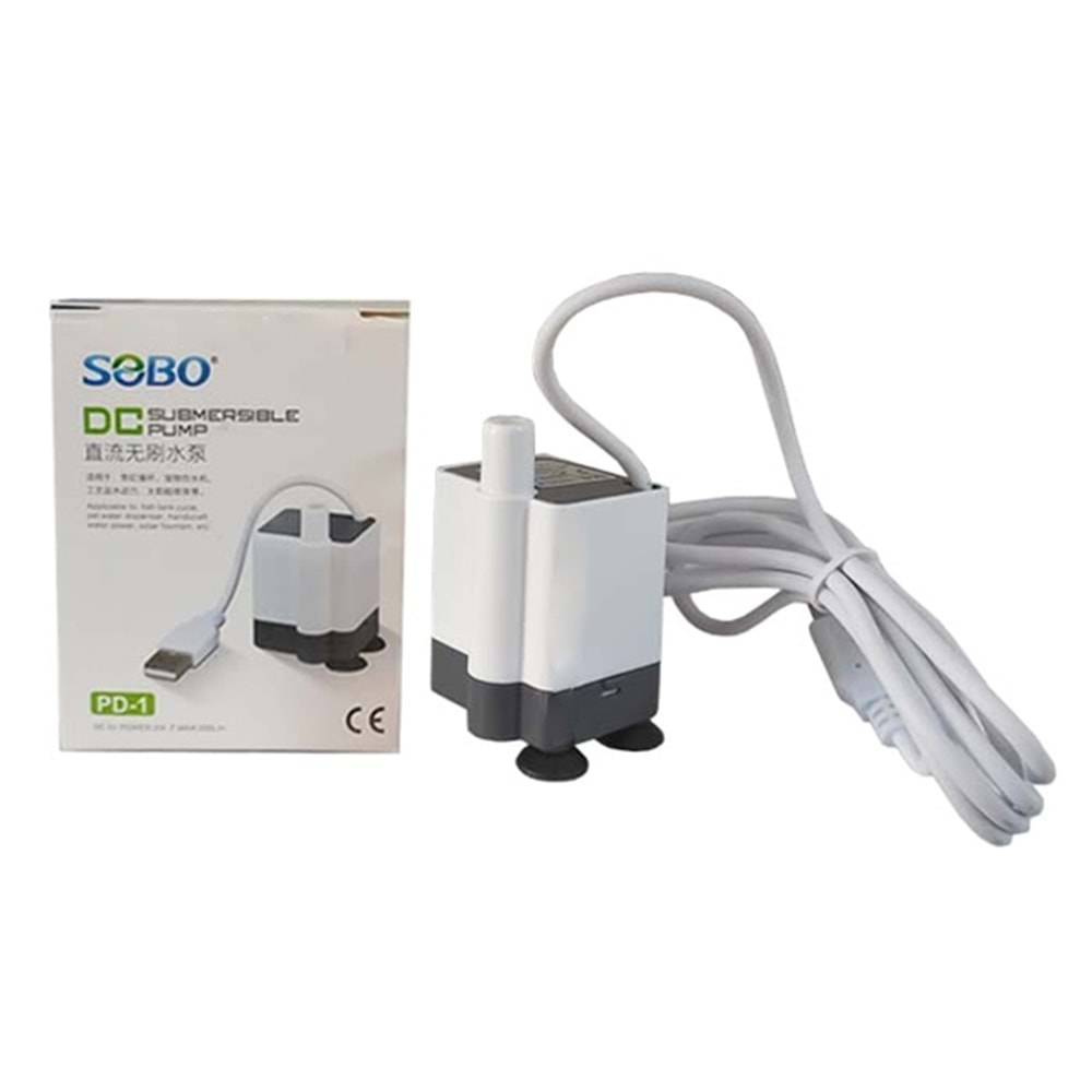 Sobo DC Kafa Motoru 200 lt/h 1 W