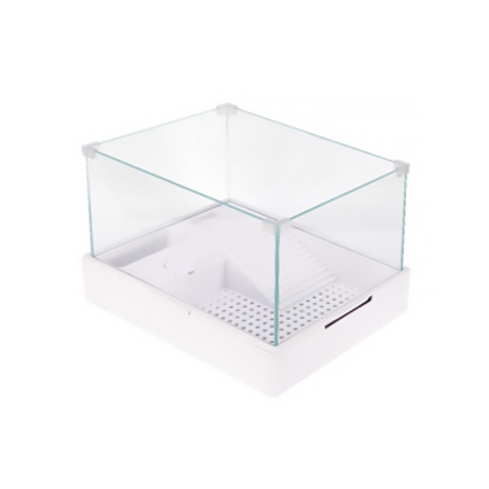 Sobo Cam Kaplumbağa Bahçesi Filtre-Lambalı 40x29x25