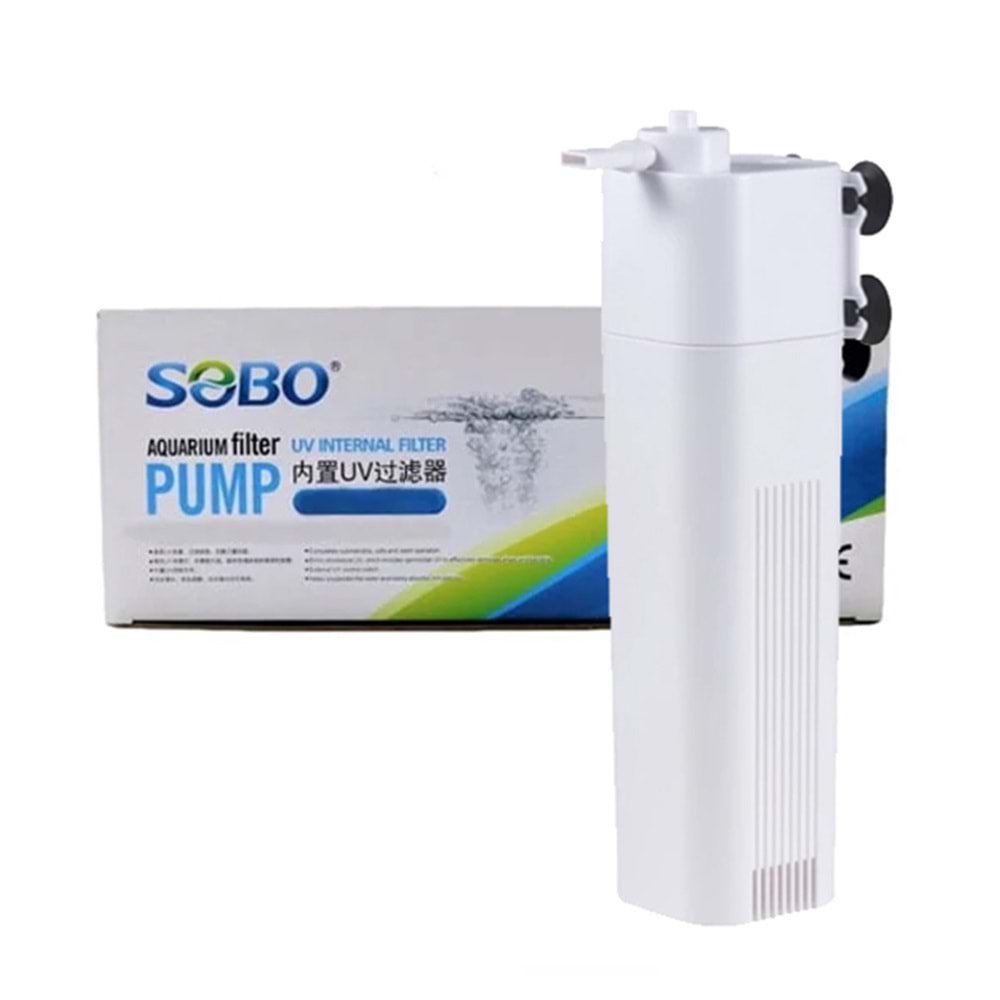 Sobo İç Flt.Yeni Nesil Beyaz 15W 650Lt/h 7W UV(12)