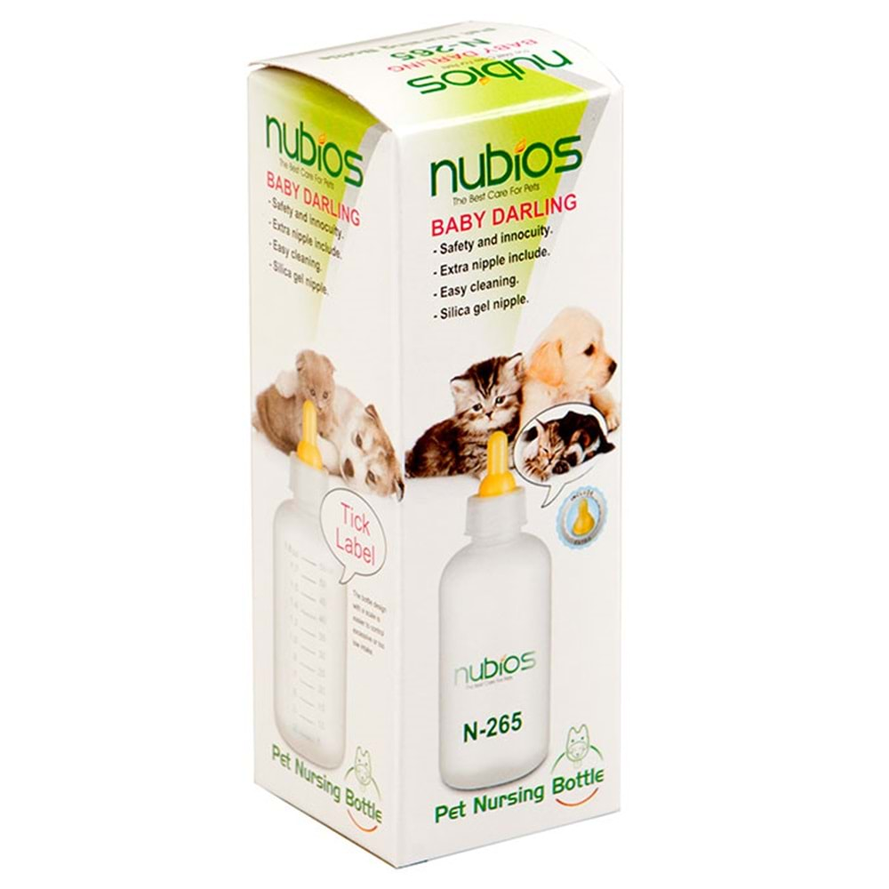 Biberon + Yedek Emzik Nubios 55Ml (N265)