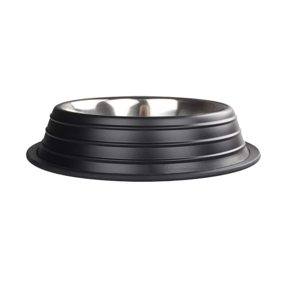 Fancy Paws Kabart. Çizgi Siyah Ç.Mama Kabı 24Oz-17cm