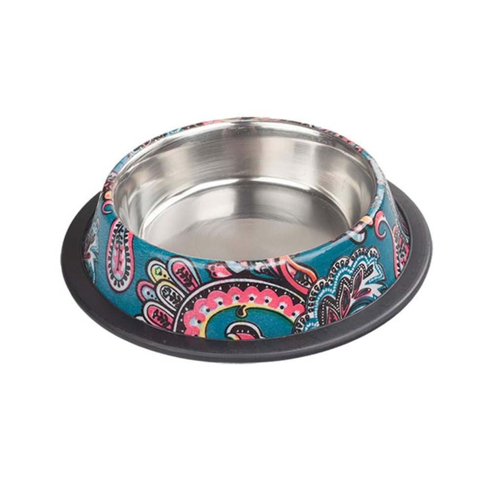 Fancy Paws Asr(Isbl) 16 Oz Hint Desenli Yeşil Mama Su