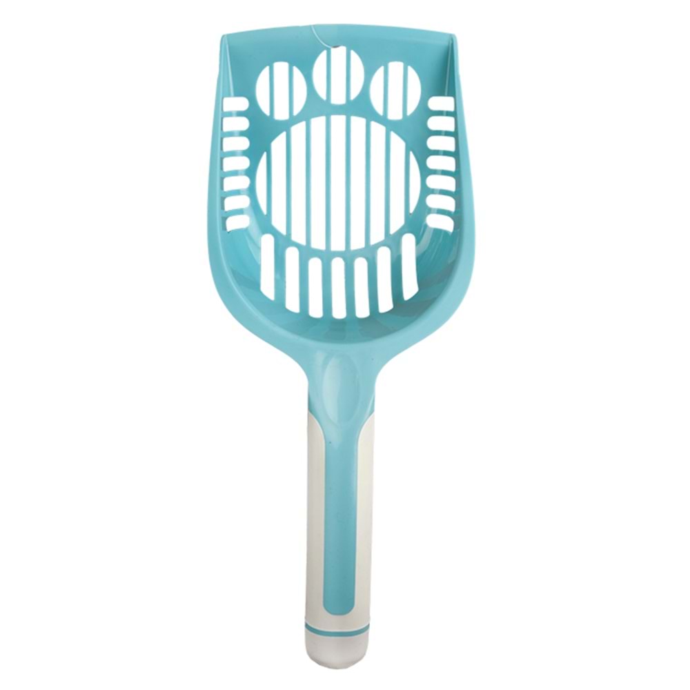 93829.07 Plastik Kürek Turkuaz/Beyaz
