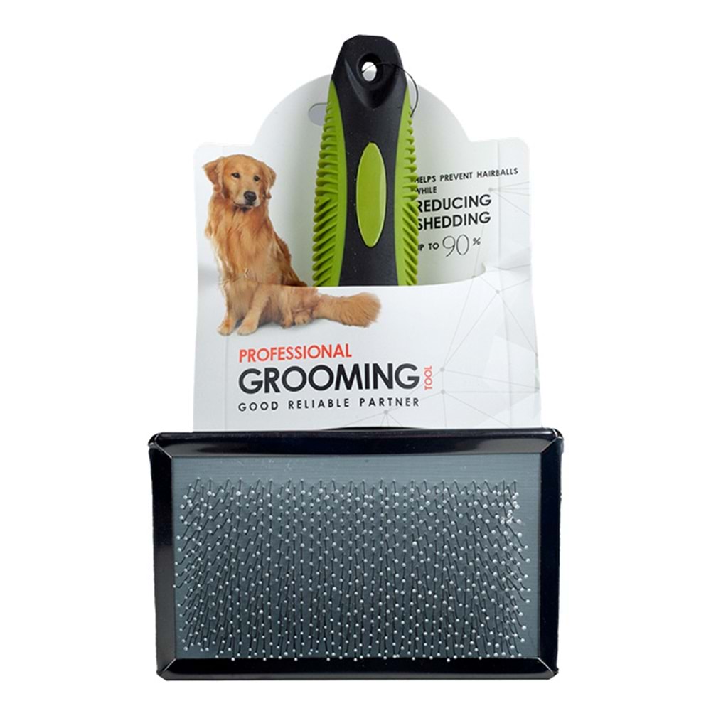 Plastik Saplı Tel Tarak 17,3X12,1X2,9 Cm