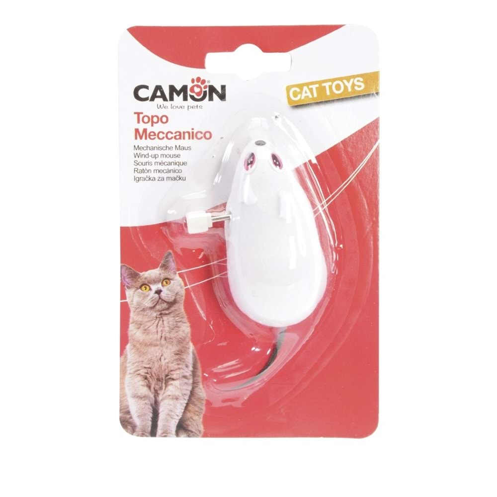 Camon Kurmalı Fare Kedi Oyuncağı 5 cm