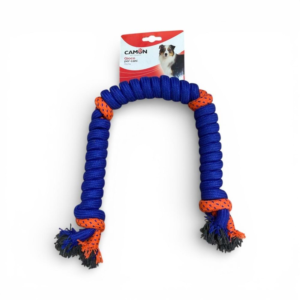 Dog toy - Double polyester/cotton rope - approx. 50cm