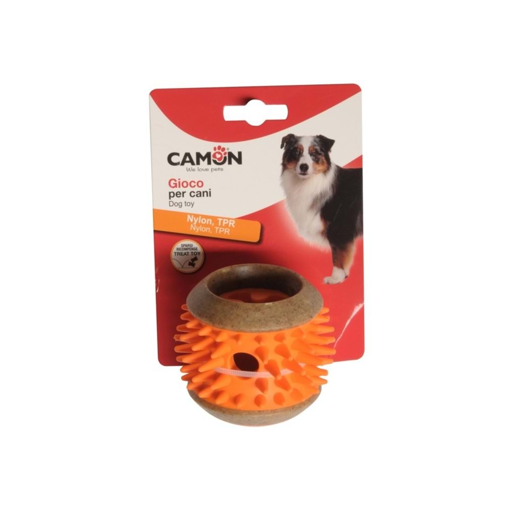 Dog toy - Nylon spiked treat toy, approx. 8cm