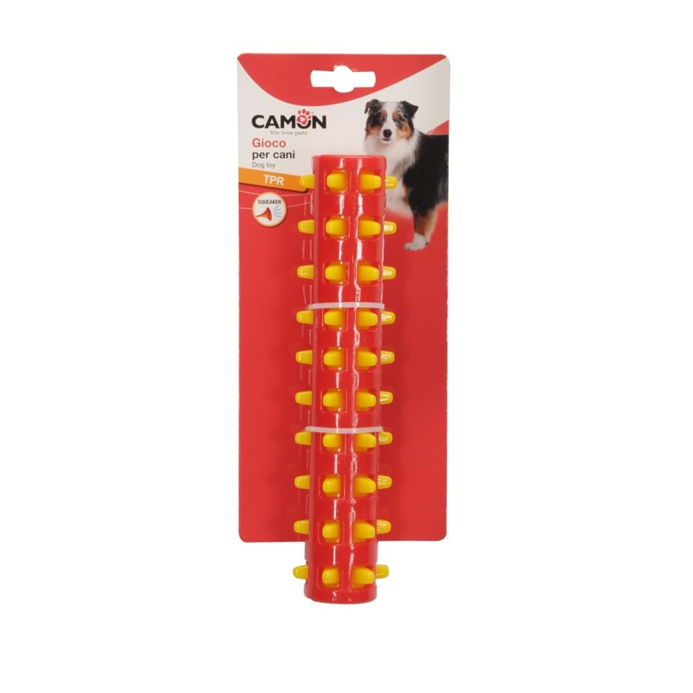 Camon TPR Silindir, Sivri Uçlu ve Gıcırtılı 23 cm