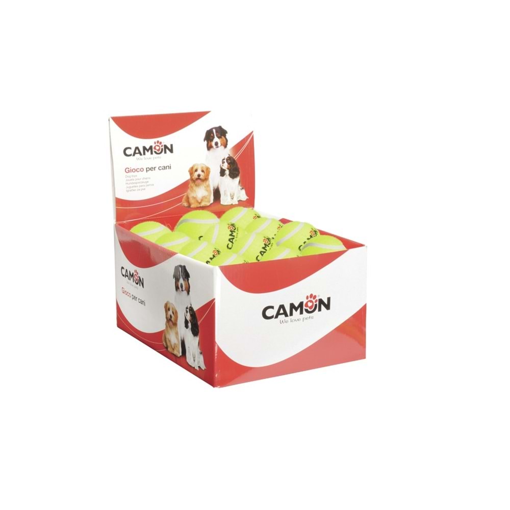 Camon Gıcırtılı Tenis Topu Display 75mm 7,5 cm