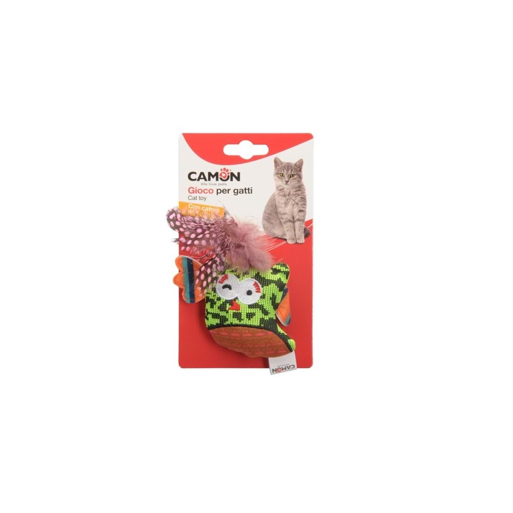 Camon Catnipli Kuş Şeklinde Oyuncak 10cm