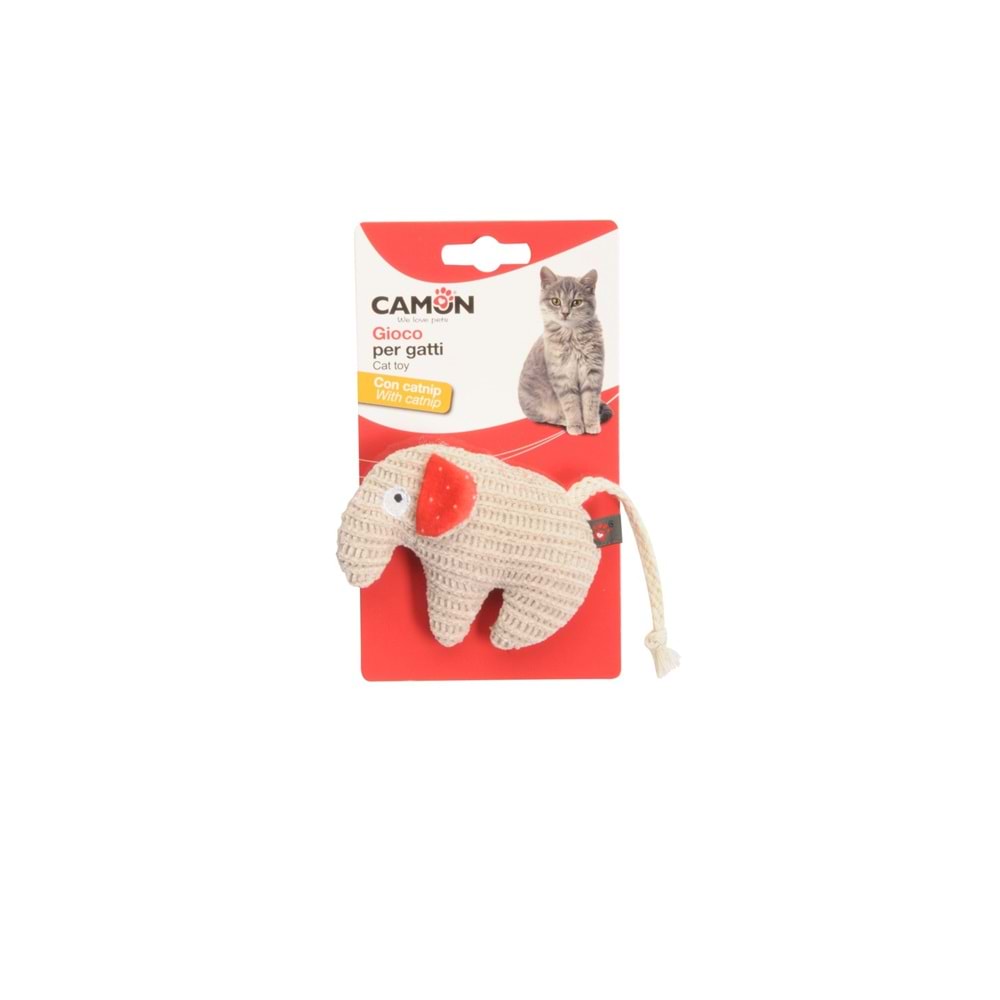 Camon Kedi Naneli Kumaş Fil 10 cm