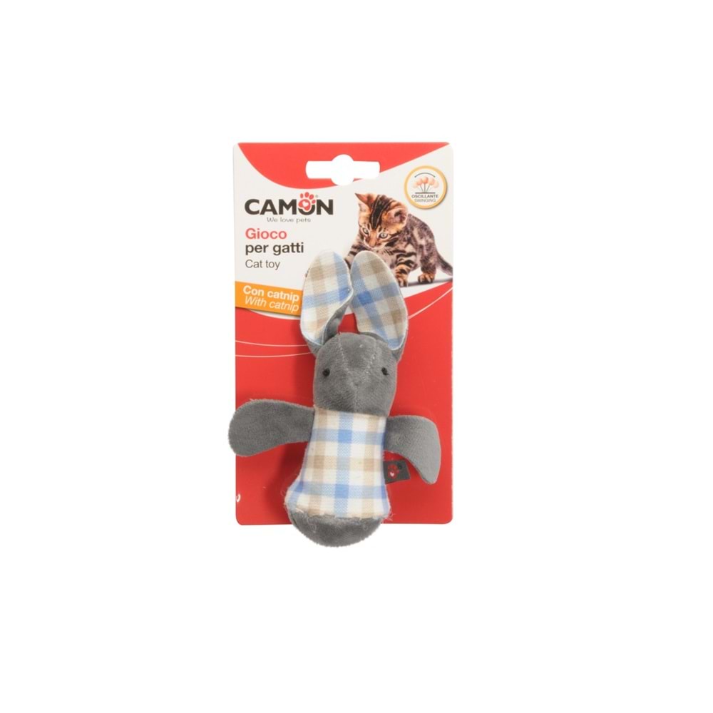 Camon Kedi Nanesi ile Sallanan Fare 12cm