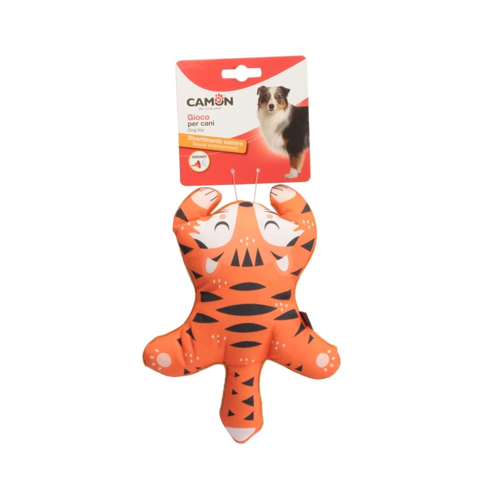 Dog toy - Two subjects in polyester w/squeaker - approx. 23cm