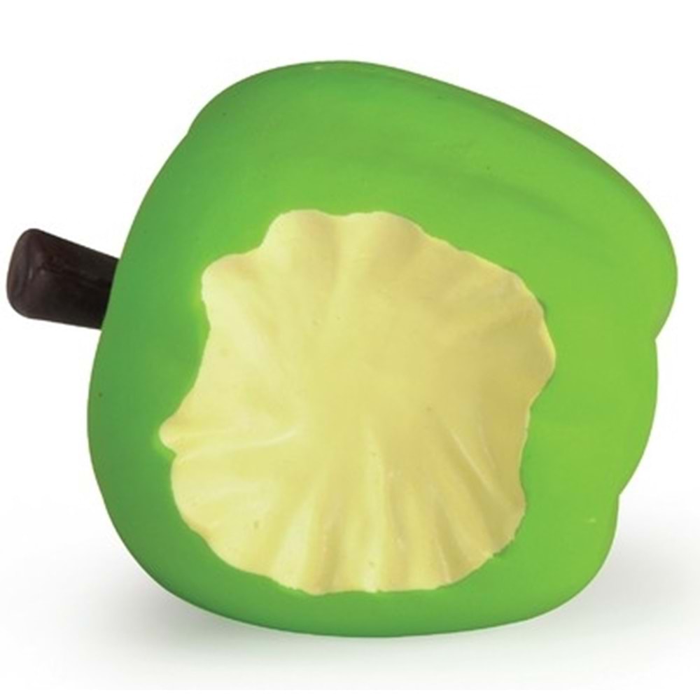 Camon Gıcırtılı Plastik Yeşil Elma 8x10cm