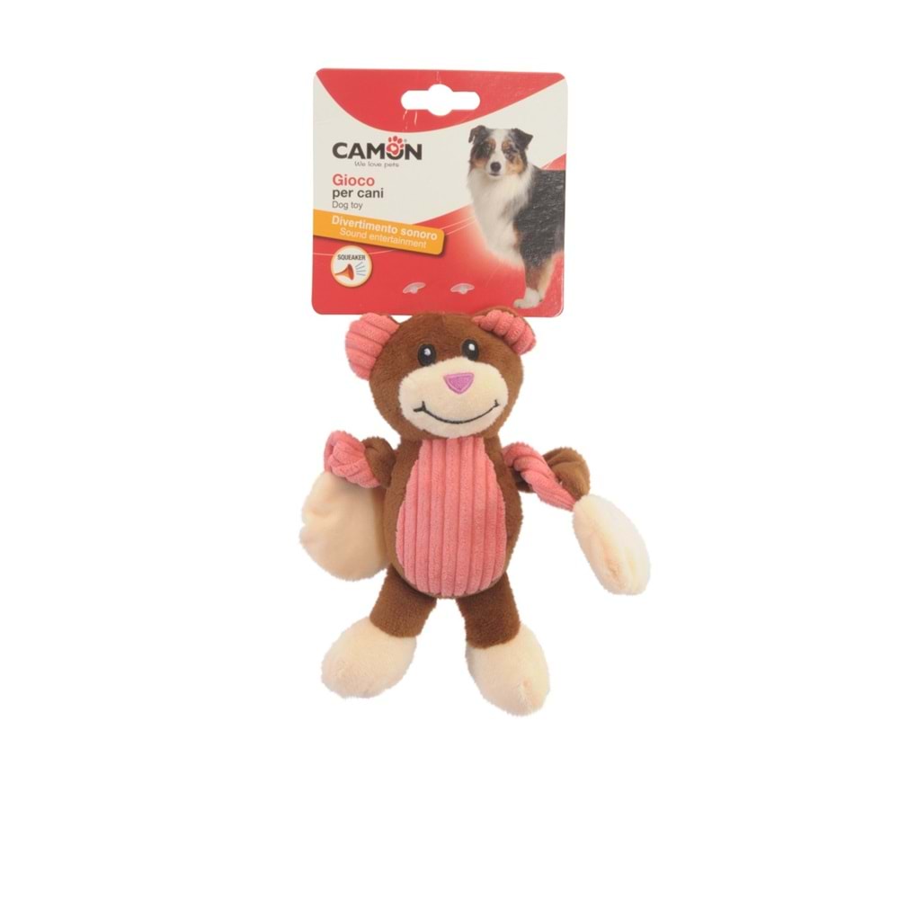 Camon Gıcırtılı Tavşan ve Maymun 28 cm