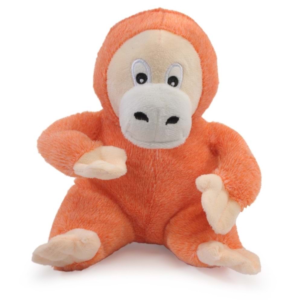 Dog toy - Polyester raccoon and gorilla w/squeaker, approx. 23cm