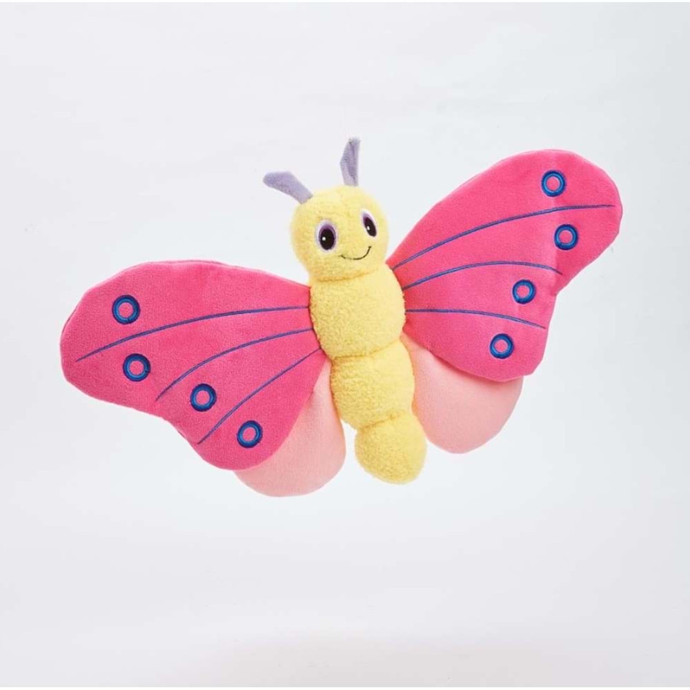 Garden Jumbo Kelebek Köpek Oyuncağı Pembe 48*10*28 Cm